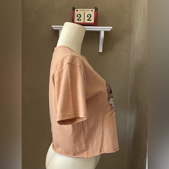 Alter’d State Tiger Cropped Tee Women’s XS, 100% cotton - Picture 2 of 8